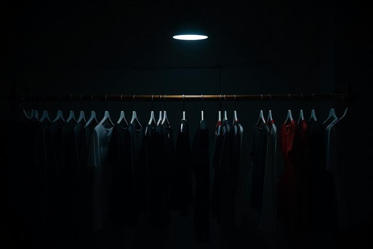 Rail of discounted ME8 apparel